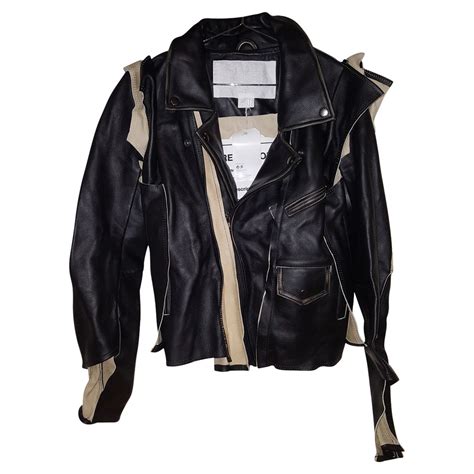 margiela replica leather jacket early 1980s|martin margiela clothing.